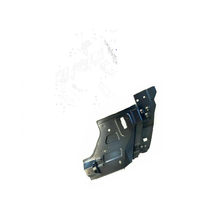 Ford Transit Ön Çamurluk Demiri Sac Alt  Sağ 2000-2006 (Oem No:  Yc1516E104Ap)