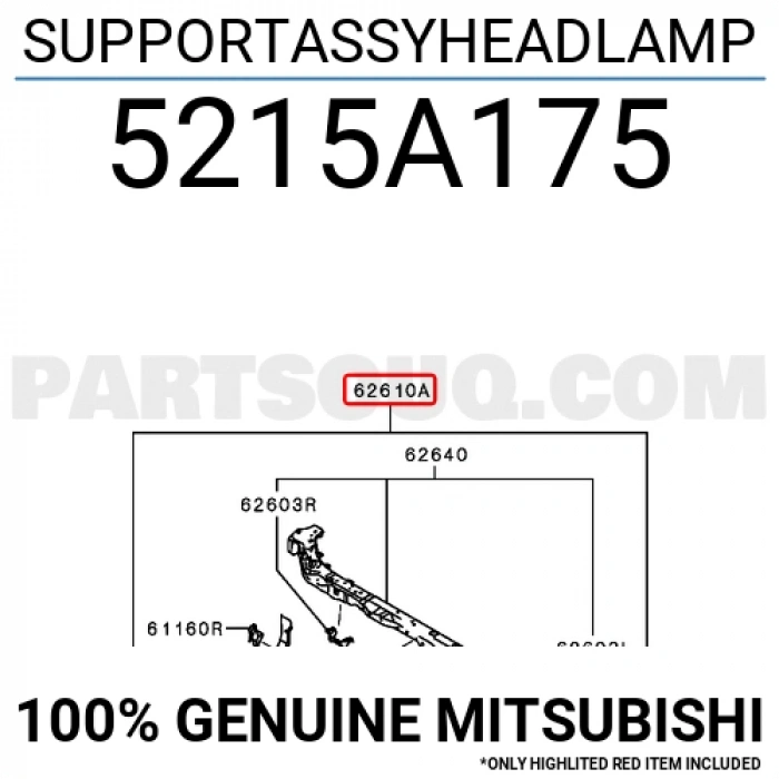 Mitsubishi Pajero Ön Panel 2007  (Oem No:  5215A252)