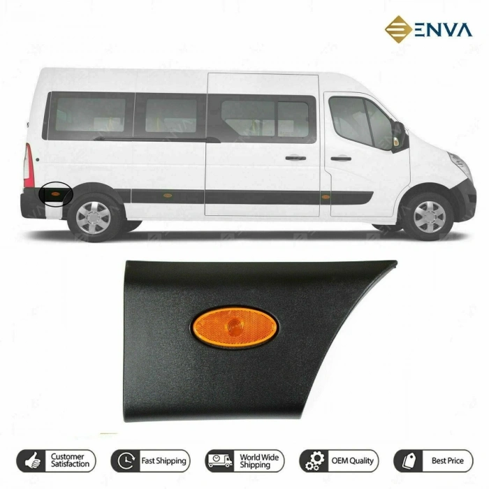 Renault Master Arka Panel Tekerlek Arkası Bandı  Sağ 2010- (Oem No:  768F30007R)