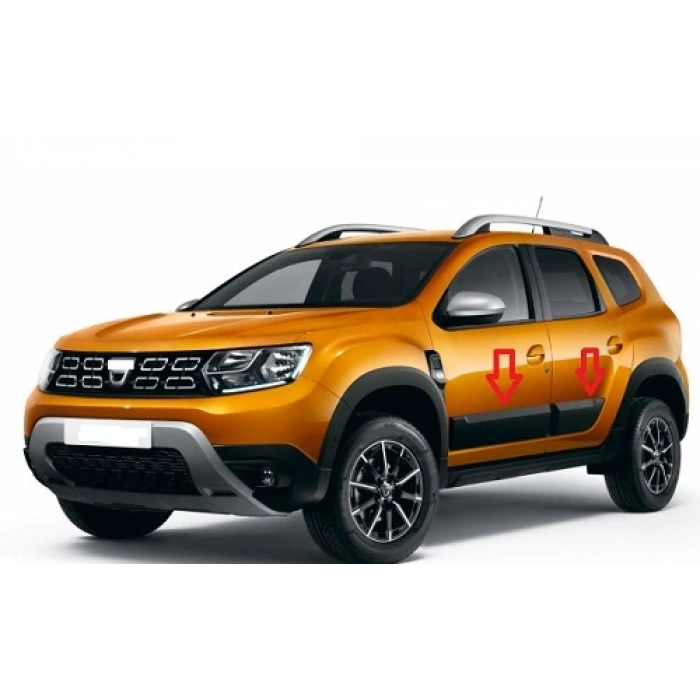 Dacia Duster Kapı Bandı 4 Parça Set 2017- (Oem No:  8201700230)