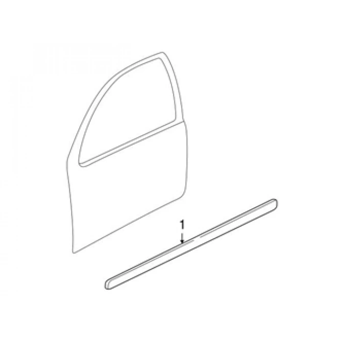 Volkswagen Golf Iv Ön Kapı Bandı Sağ 1997- 2004  (Oem No:  1J4853516Jb41)