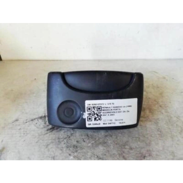 Renault Kangoo Sürgülü Kapı Kolu Dış  Sağ 1998- (Oem No:  8200107372)