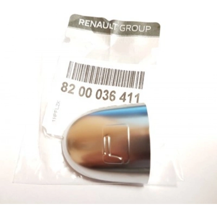 Renault Megane Kapı Kol Kapağı Gri  Sol 2003- (Oem No:  8200036411)