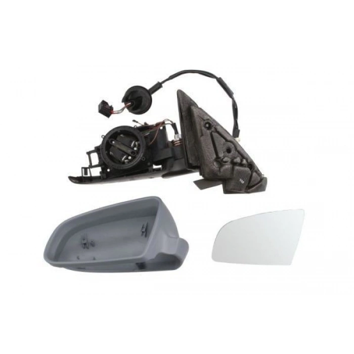 Audi A3 Dış Ayna Elektrikli Isıtmalı 3 Kapı Astarlı Sol 2003- (Oem No:  8P1858531G01C)