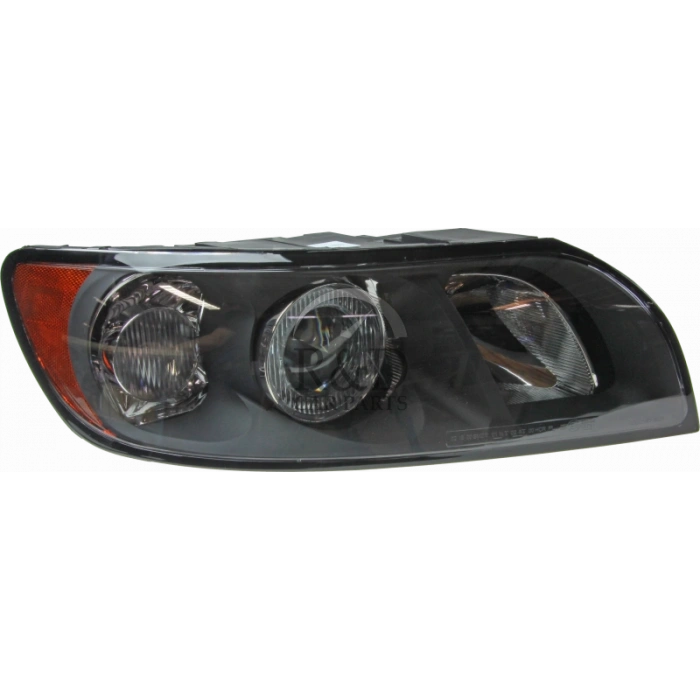 Volvo S40 Ön Far Elektrikli Motorlu Sıyah Sağ 2004- (Oem No:  30698876)