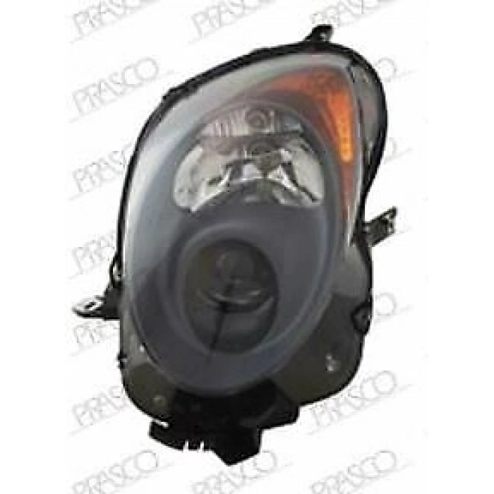 Alfa Romeo Mito Ön Far Elektrikli Motorlu Siyah Sol 2008- (Oem No:  50527813)