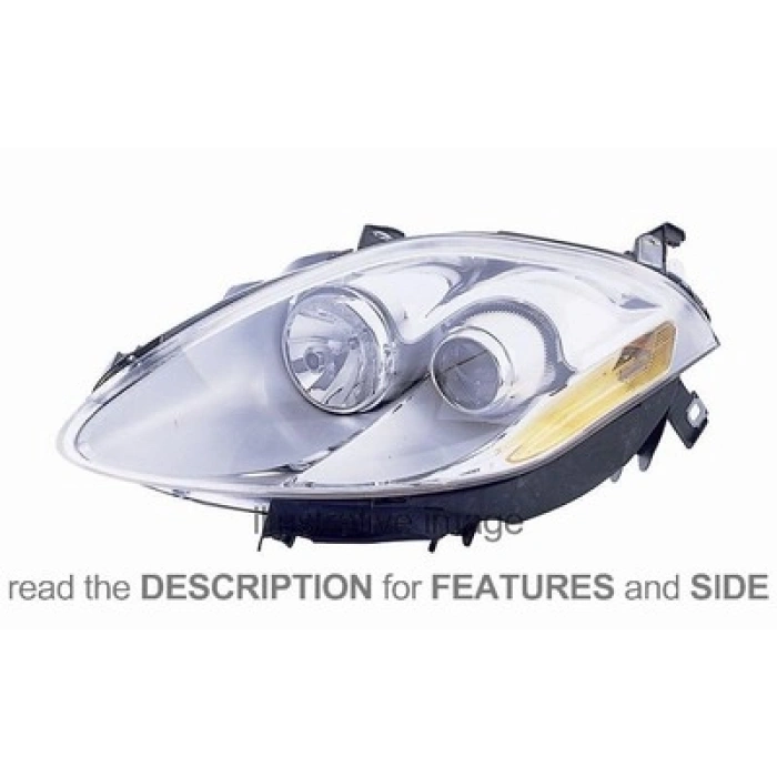 Fiat Bravo Ön Far Elektrikli Motorlu Sağ 2007  (Oem No:  51757534)