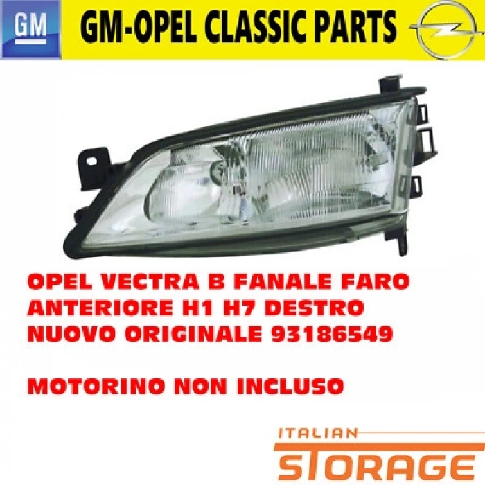 Opel Vectra Ön Far Elek Sol 1995-1999 (Oem No:  90512318)