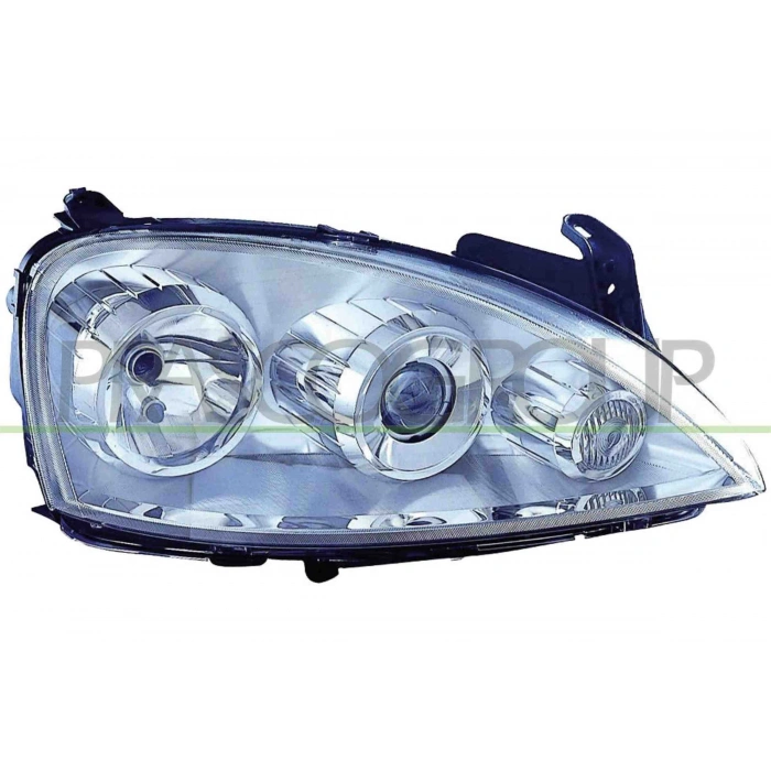 Opel Corsa Ön Far Elektrikli Motorlu Merceklı Sağ 2004-2006 (Oem No:  93188580)