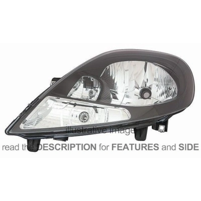 Opel Vıvaro Ön Far Elektrikli Sağ 2006-2014 (Oem No:  93864871)