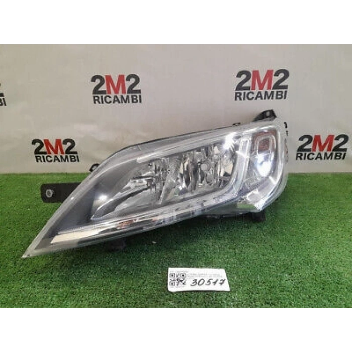 Fiat Ducato / Boxer Iıı / Jumper Iıı 2014-2022 Ön Far Motorlu Sıyah Sol  (Oem No:  1394426080)