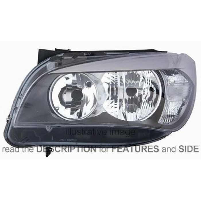 Bmw Ön Far Elektrikli Motorlu Nikelaj Sol 2012- 2015- (Oem No:  63117290233)