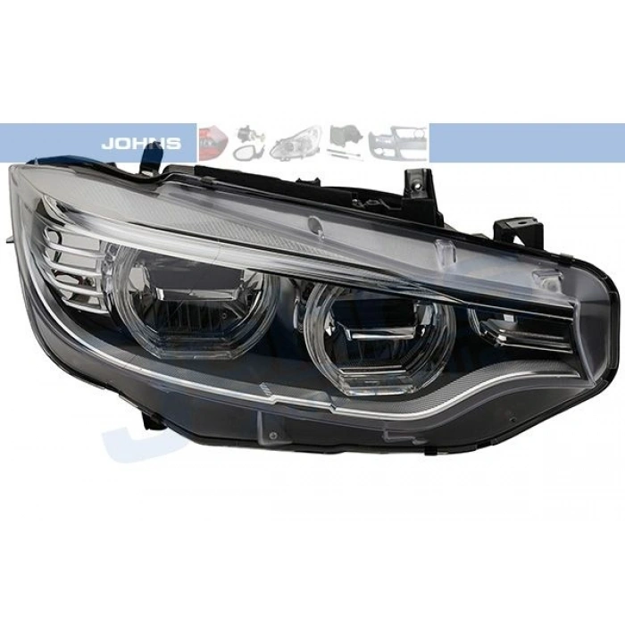 Bmw F32 Ön Far Elektrikli Motorlu Adap.Led Sağ 2014-2016 (Oem No:  63117377842)