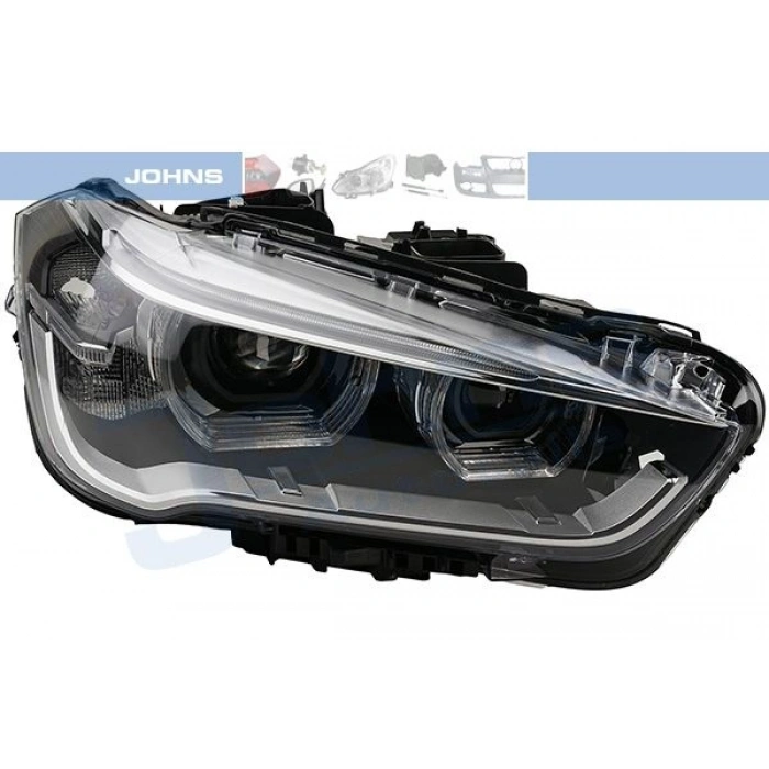 Bmw Ön Far Elektrikli Motorlu Ledli Sağ 2015- (Oem No:  63117436462)