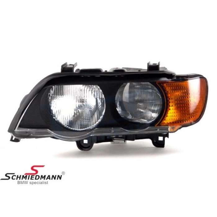 Bmw X5 Ön Far Elektrikli Motorlu Sarı Sinyalli Sol 2000-2003 (Oem No:  63126930205)