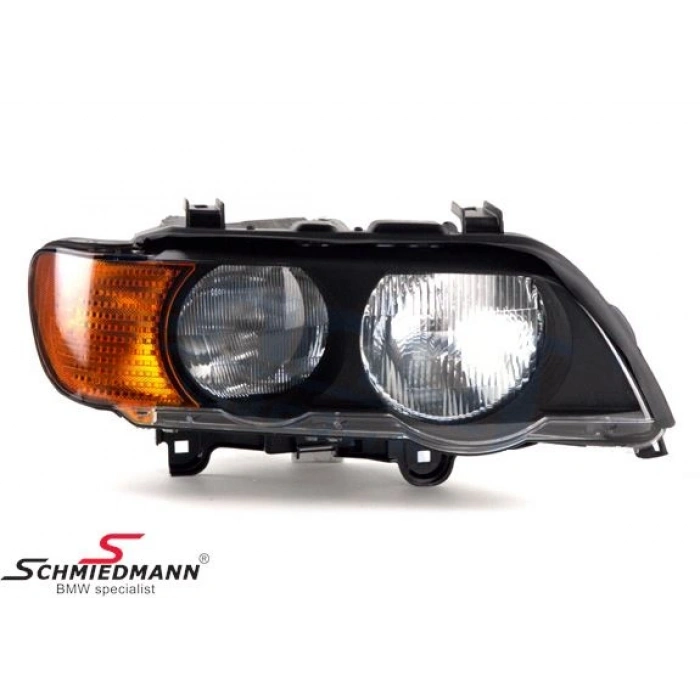 Bmw X5 Ön Far Elektrikli Motorlu Sarı Sinyalli Sağ 2000-2003 (Oem No:  63126930206)