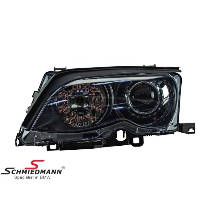 Bmw 3 Serisi Ön Far Elektrikli Motorlu Xenon Sıyah Sol 2001 2004- (Oem No:  63127165775)