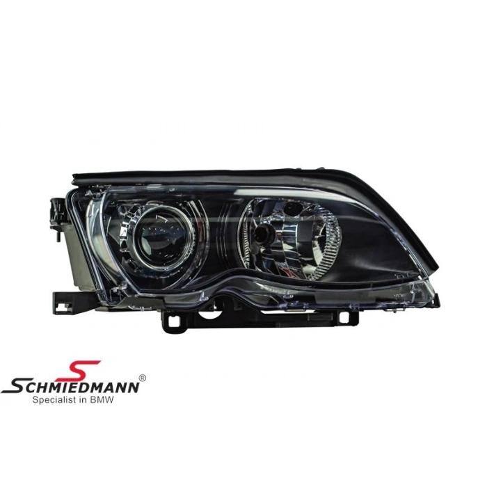 Bmw 3 Serisi Ön Far Elektrikli Motorlu Xenon Sıyah Sağ 2001 2004- (Oem No:  63127165776)