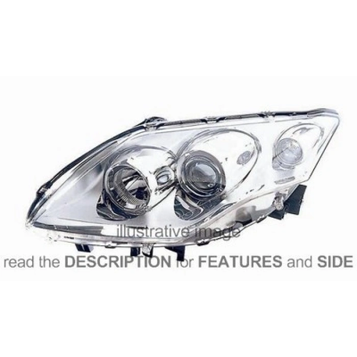 Renault Laguna Ön Far Elektrikli Sağ 2007  (Oem No:  260100038R)