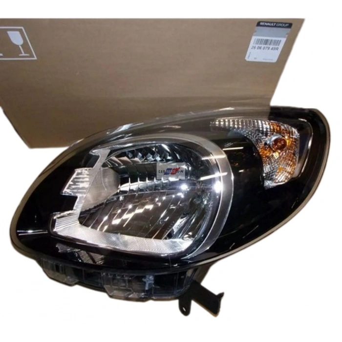 Renault Kangoo Ön Far Elektrikli Siyah Sol 2012-  (Oem No:  260607949R)