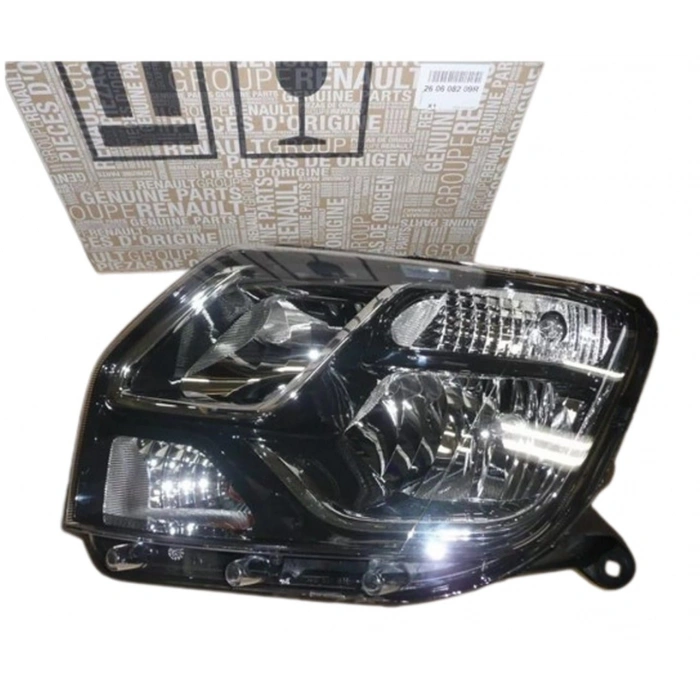 Dacia Duster Ön Far Elektrikli Sol 2013- (Oem No:  260608209R)