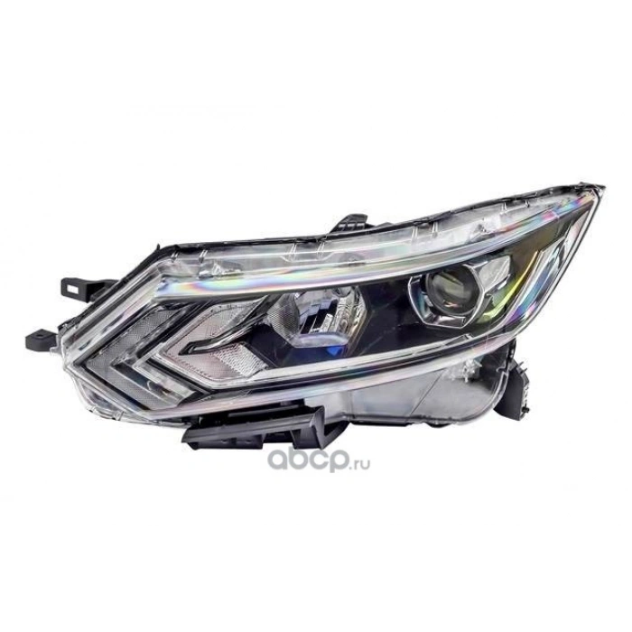 Nissan Qashqai Ön Far Elektrikli Motorlu Ledli Halojen Sol 2017- (Oem No:  26060-Hv00B)