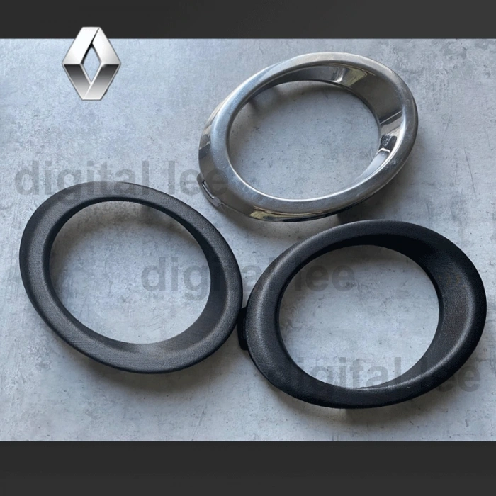 Renault Symbol Ön Sis Far Çerçevesı Nikelaj Sol 2016- (Oem No:  261A30252R)