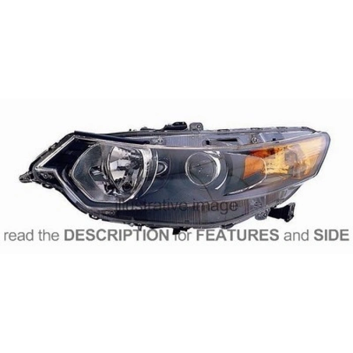 Honda Accord Ön Far Elektrikli Motorlu Sol 2008-2012 (Oem No:  33151Tl0G13)
