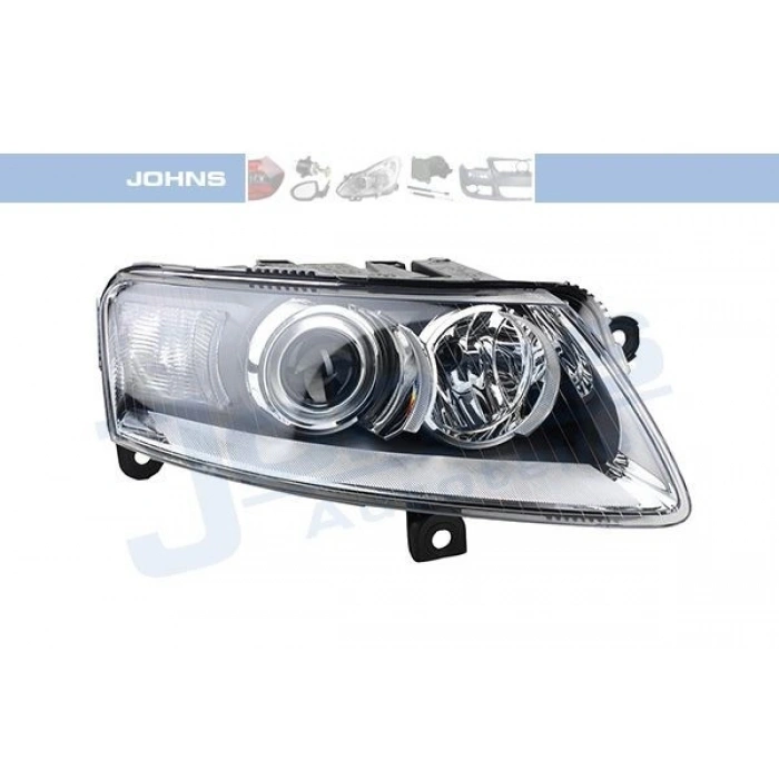 Audi A6 Ön Far Elektrikli Mercekli Xenon Tip Sağ 2004-2008 (Oem No:  4F0941030Ff)
