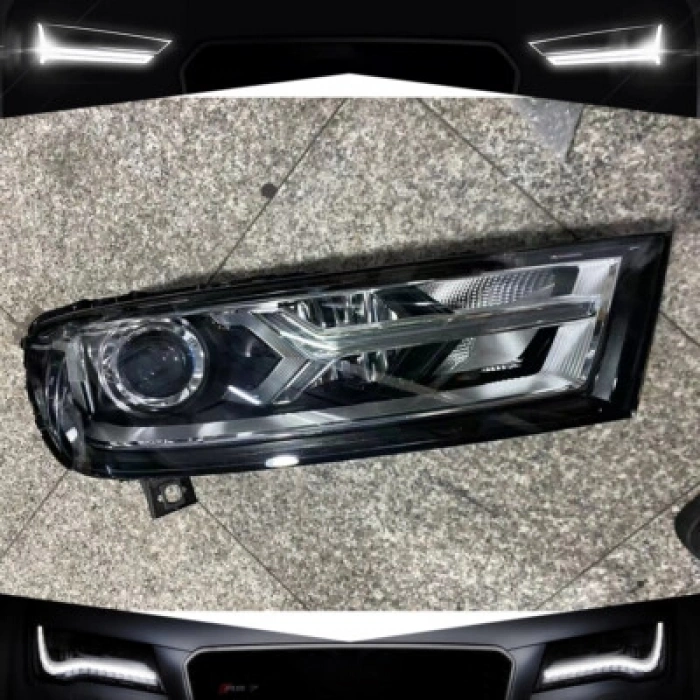 Audi Q7 Ön Far Elektrikli Motorlu Gündüz Ledli Xen.Tip Sağ 2016- (Oem No:  4M0941044C)