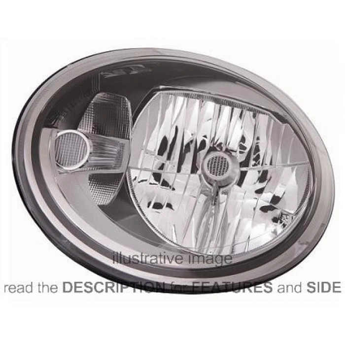 Volkswagen Beetle Ön Far Elektrikli Motorlu Sağ 2011- (Oem No:  5C1941006A)