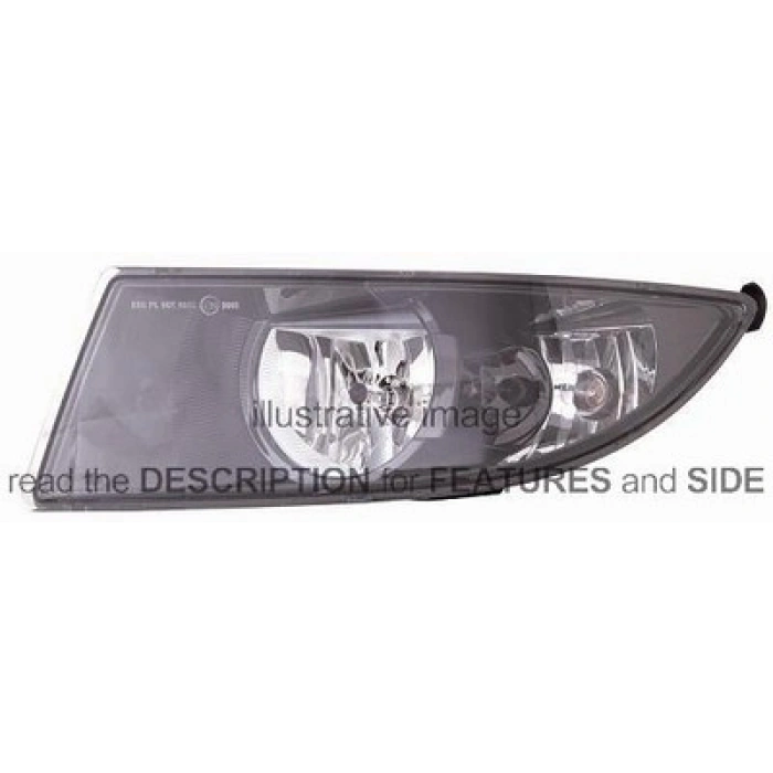 Skoda Fabia Ön Sis Lambası Gündüz Far Sıyah Tıp Sol 2010- (Oem No:  5J0941701C)