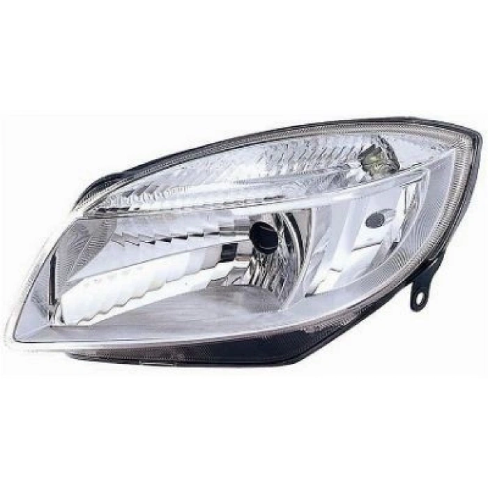 Skoda Fabia Ön Far Elektrikli Motorlu Sol 2007  (Oem No:  5J1941017)