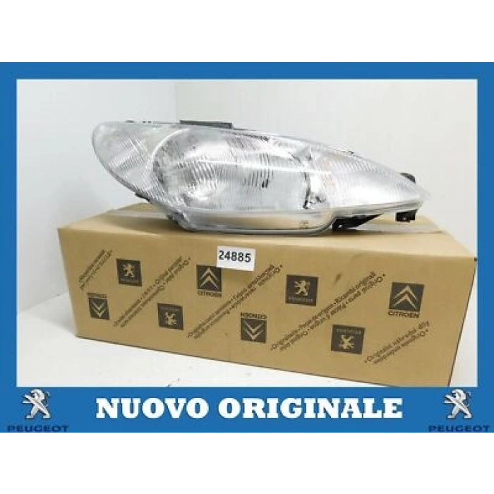 Peugeot 206 Ön Far Sağ 1998-2002 (Oem No:  6205S7)