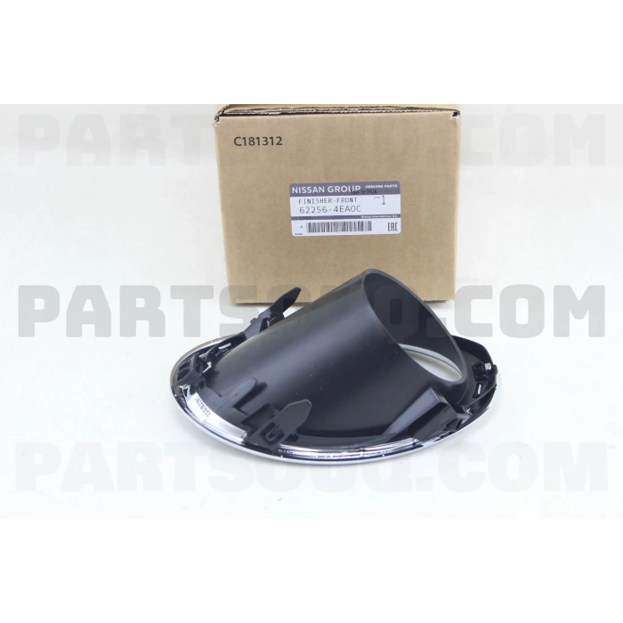 Nissan Qashqai Sis Far Kapağı Nikelaj Çerçeve Delikli Sağ 2013- (Oem No:  622564Ea0C)