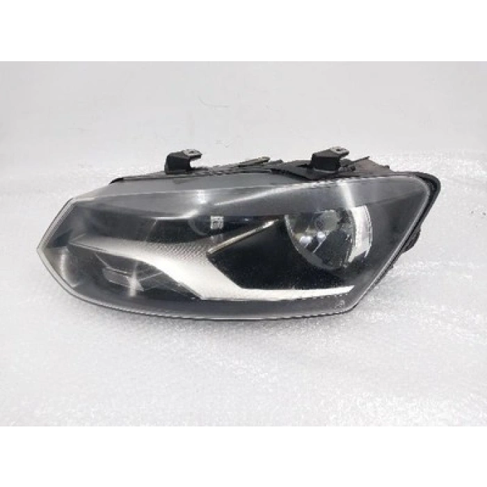 Volkswagen Polo Ön Far Elektrikli Motorlu Çıft Reflektörlü Sol 2009-  (Oem No:  6R1941007F)
