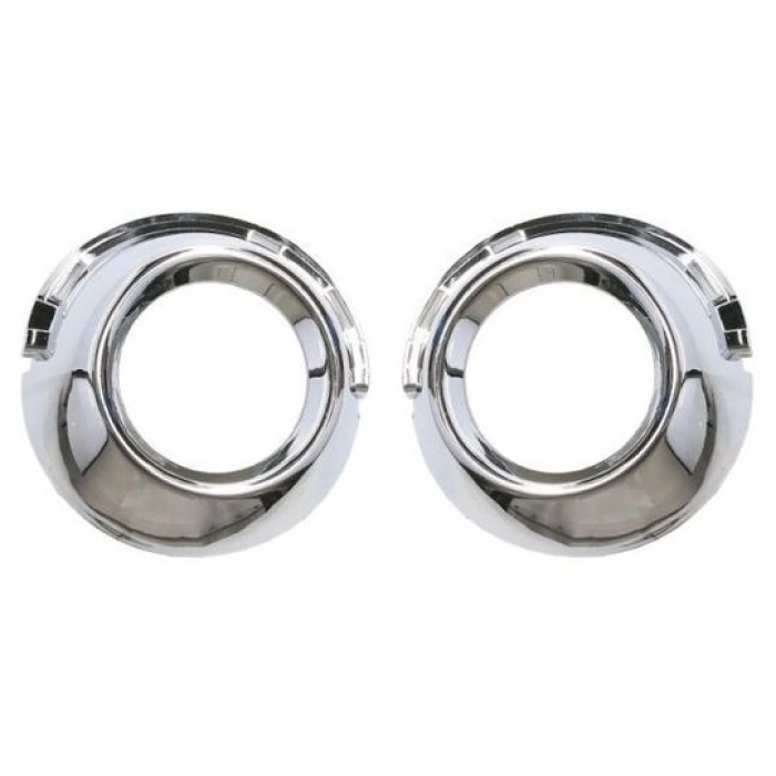 Peugeot 307 Ön Sis Far Çerçevesı Nikelaj Set 2005 2008- (Oem No:  7452Hc)