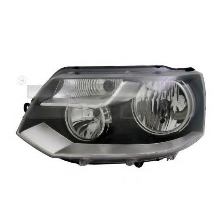 Volkswagen Transporter T6 Ön Far Elektrikli Motorlu Çıft Reflektörlü Sol 2009-  (Oem No:  7E1941015S)