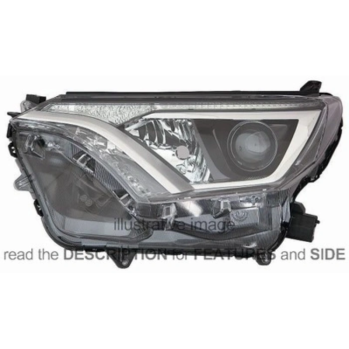 Toyota Rav 4 Ön Far Elektrikli Motorlu Sağ 2015- (Oem No:  81130-42650)