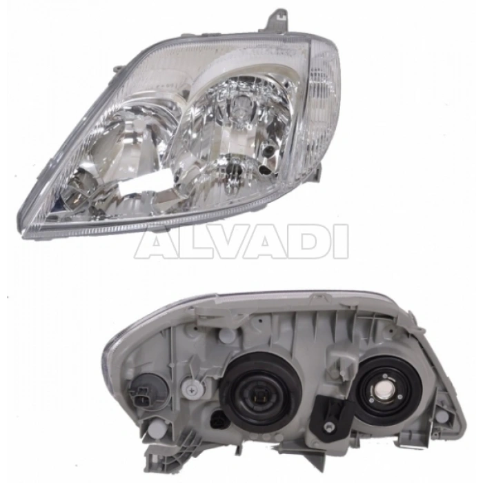 Toyota Corolla Ön Far Elsedan Sol 2002-2006 (Oem No:  811701E370)