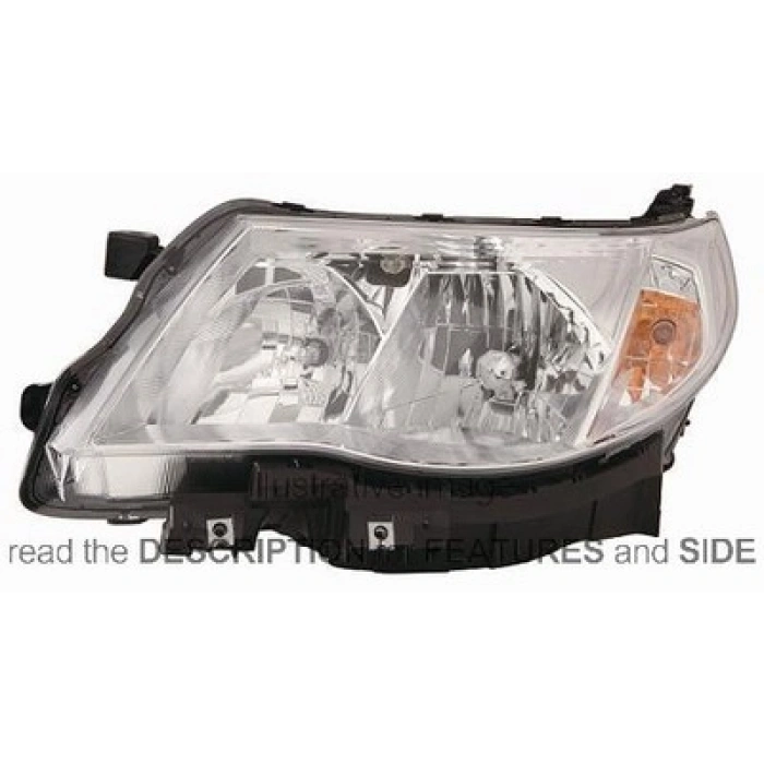 Subaru Forester Ön Far Elektrikli Motorlu Sağ 2008-2012 (Oem No:  84001Sc223)