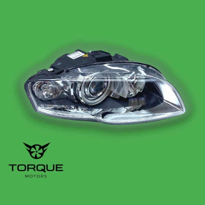 Audi A4 Ön Far Elektrikli Motor.Xenon Beyaz . Sağ 2004- (Oem No:  8E0941030Bm)