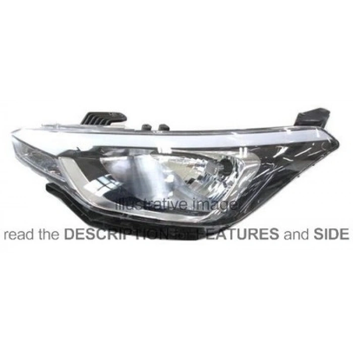 Hyundai İ20 Ön Far Elektrikli Motorlu Sol 2014- (Oem No:  92101-C8000)