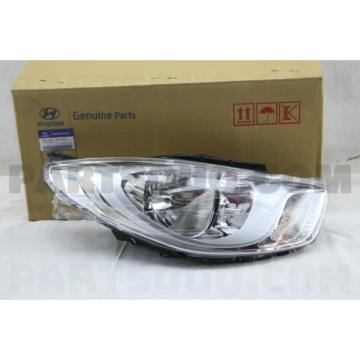 Hyundai İ10 Ön Far Nikelaj Elektrikli Motorlu Sağ 2010- (Oem No:  921020X120)
