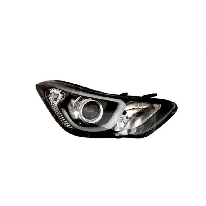 Hyundai Elentra Ön Far Elektrikli Motorlu Mercekli Ledli Sağ 2014-2015 (Oem No:  921023X420)