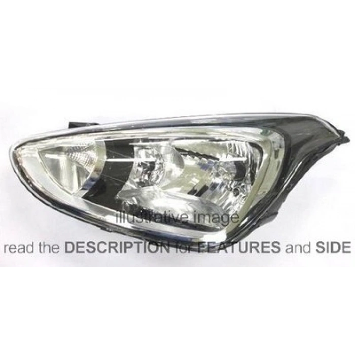 Hyundai İ10 Ön Far Elektrikli Motorlu Sağ 2013-2016  (Oem No:  92102-B9300)