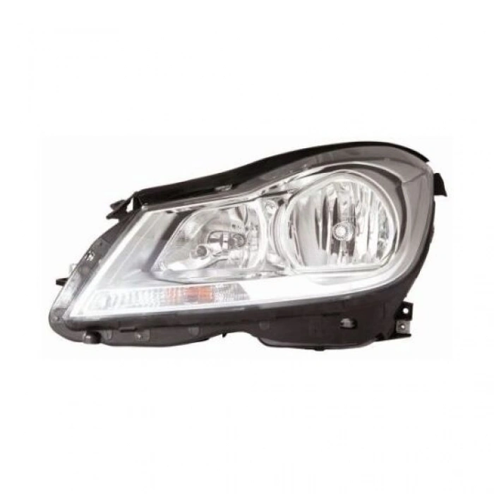 Mercedes C Class Ön Far Elektrikli Motorlu Nikelaj Sol 2010- (Oem No:  A2048204959)
