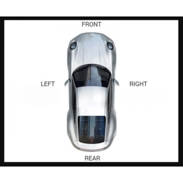 Mercedes E Class Ön Sis Lamba Kapağı Gündüz Far Delikli Desenli Sağ 2009-  (Oem No:  A2128851023)