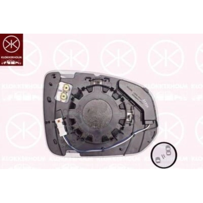 Volvo Xc60 Xc90 V90 Ayna Camı Düz Isıtmalı Karartmasız Kör Nok. Yarı Sistemi Sol 2018 (Oem No:  31462663)