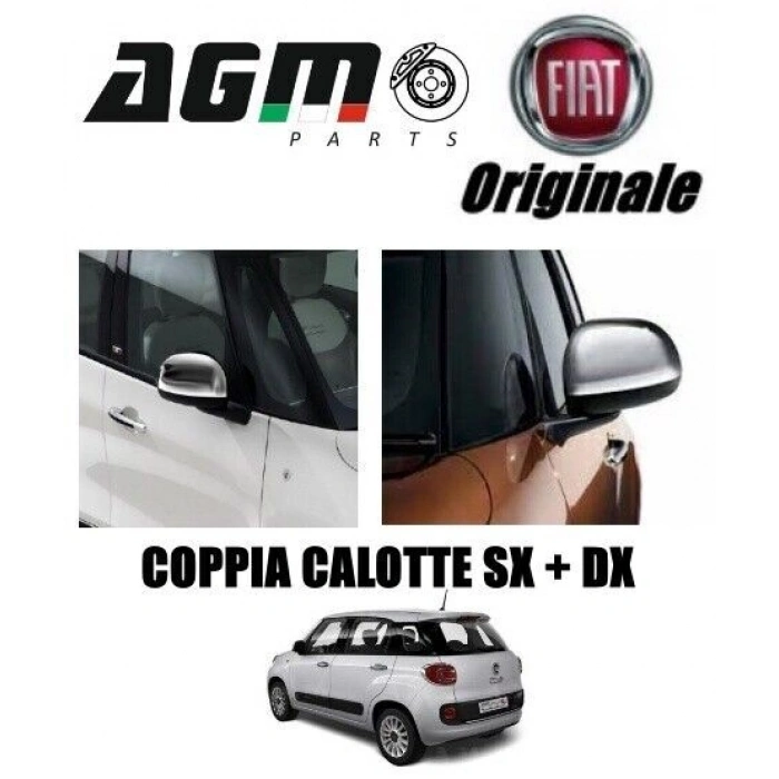 Fiat 500 Sol Dış Ayna Kapağı Nikelaj Sağ 2012-  (Oem No:  50926890)